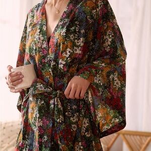 By Anthropologie Boho Femme Sleep Kimono